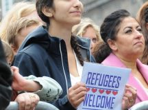 ‘Refugees welcome’ amongst international solidarity in London